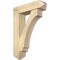 Ekena Millwork Imperial Arts and Crafts Rough Sawn Bracket w/ Offset Brace, Douglas Fir, 8"W x 30"D x 42"H BKT0806X30X42IMP03RDF - alternate 1